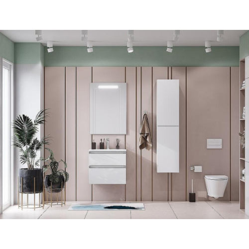 Зеркало с подсветкой Roca The Gap 60 см прямоугольное, современные, hi-tech - фото 3