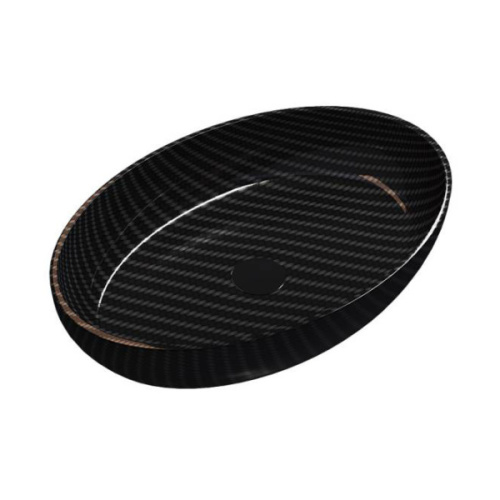 Раковина Abber Karbon 60 см накладная - фото 1