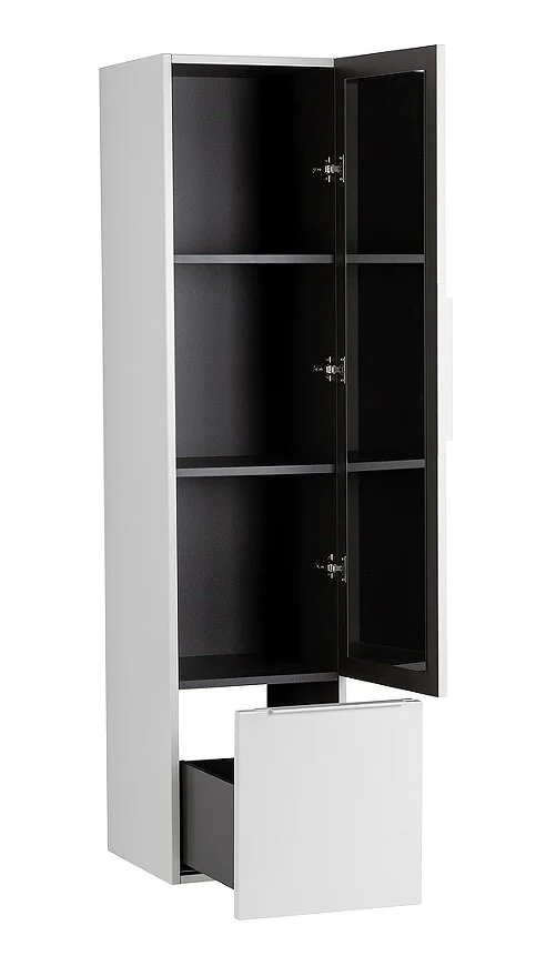 Шкаф-пенал подвесной Cezares Premium 5550 35 см с распашной дверью и выдвижным ящиком, подвесные - фото 5