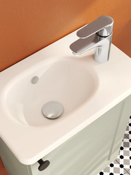 Смеситель для раковины VitrA Root Round хром, на раковину - фото 6