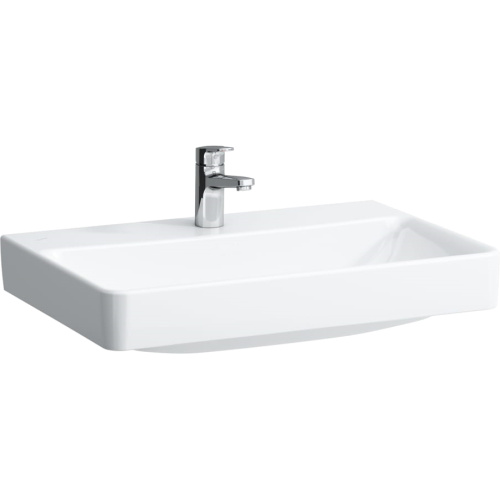 Раковина Laufen Pro S 70 см с отверстием для смесителя без отверстия перелива - фото 1