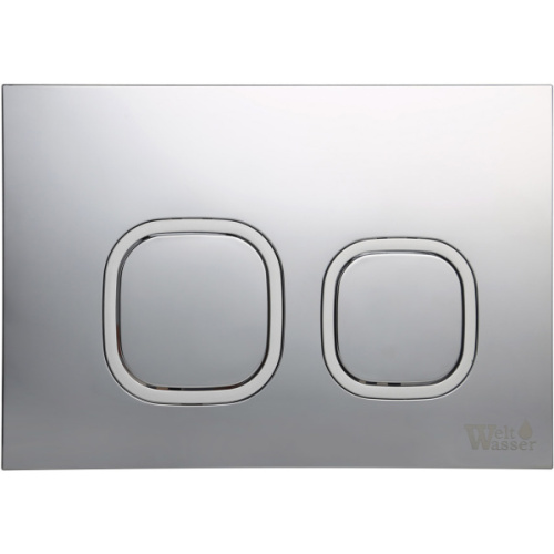 Клавиша смыва WeltWasser WW INS WW AMBERG RD пластиковая - фото 3