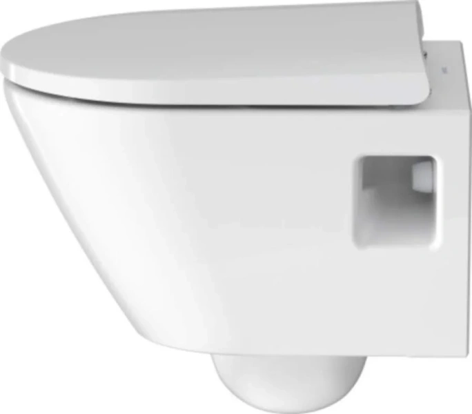 Унитаз подвесной Duravit D-Neo белый - фото 4