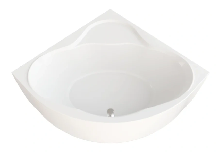 Ванна акриловая Triton OMP Грация Щ0000048049, 140 x 140 см, белая, без гидромассажа, недорогие - фото 5