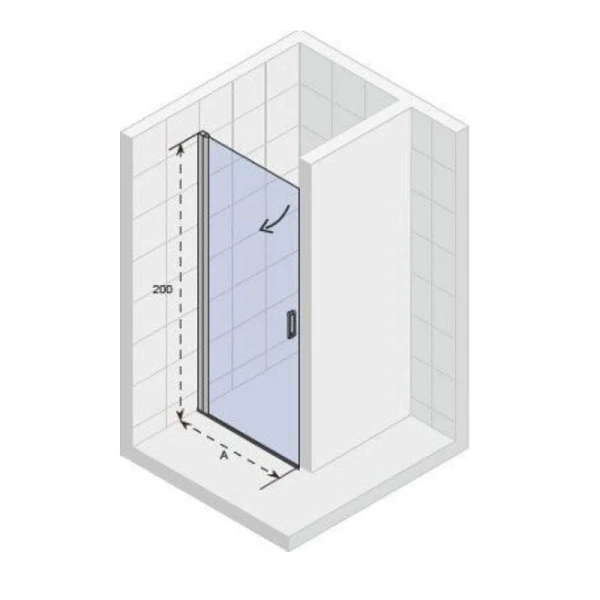 Душевая дверь Riho Novik Z101 GZ11000 100 см - фото 2