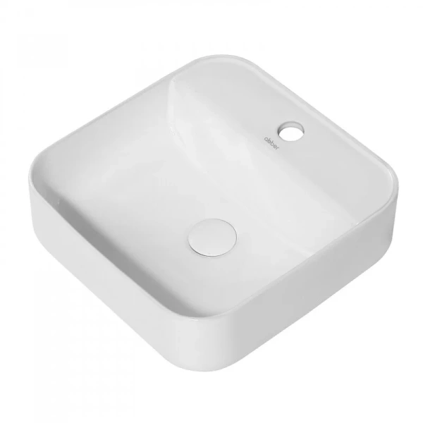 Раковина Abber Rechteck 39 см белая - фото 4