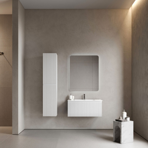 Тумба под раковину подвесная Sancos Snob R 1.0 90 см bianco, по запросу - фото 2