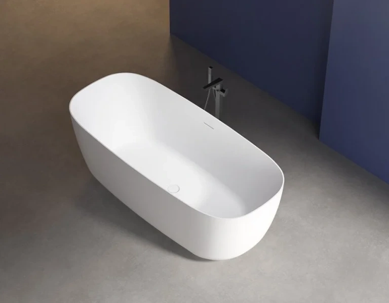 Акриловая ванна Abber 170х75 см отдельностоящая, 170x75 см - фото 4