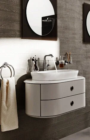 Смеситель для раковины Grohe Essence 23480001, округлая форма - фото 5