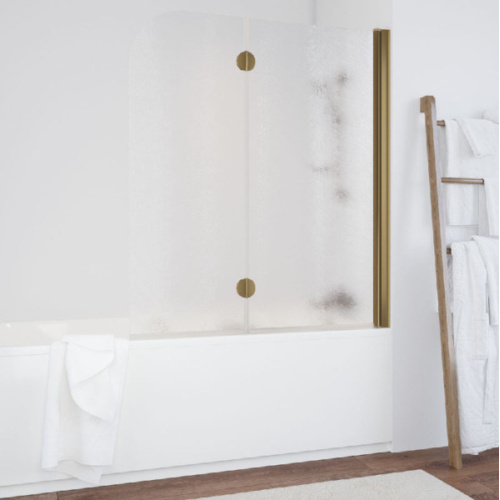 Душевая шторка на ванную стекло шиншилла Vegas-glass E2V 120 02 R - фото 41