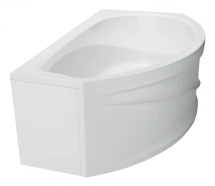 Ванна акриловая Poseidon Damelia 150 x 90 см, белая, левая/правая, белые - фото 7