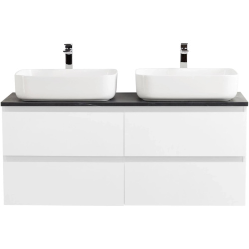 Тумба под раковину подвесная BelBagno Kraft 120 см Bianco Opaco - фото 2
