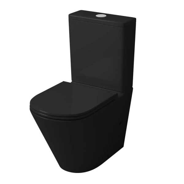 Унитаз компакт Grossman черный - фото 1