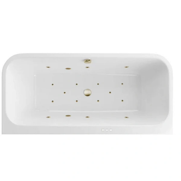 Ванна гидромассажная Excellent Arana Relax 180 x 85 см, белый/бронза, WAEX.ARA18.RELAX.BR - фото 1
