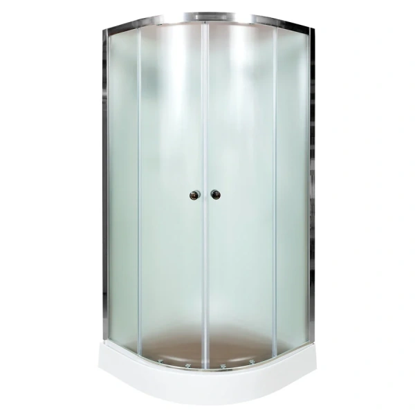Душевая кабина Deto D 100х100 см без крыши, со средним поддоном - фото 3