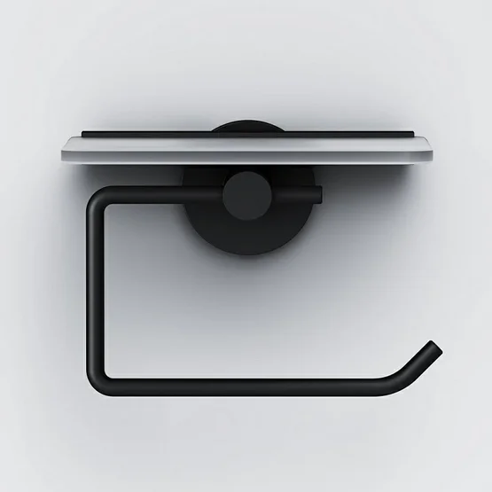 Бумагодержатель Am.Pm X-Joy черный матовый, металлические, пластиковые - фото 4