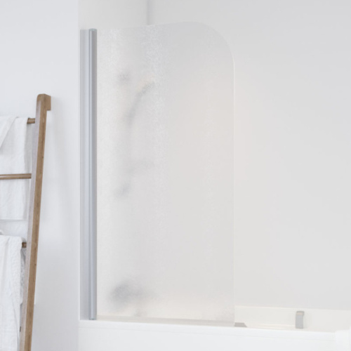 Душевая шторка на ванную стекло шиншилла Vegas-glass EV 76 02 L, распашные - фото 4