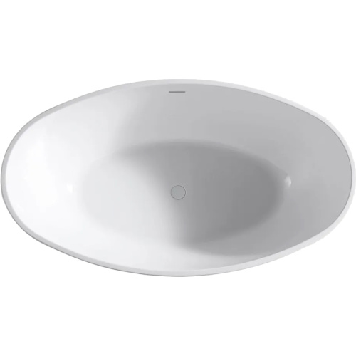 Акриловая ванна Abber 175х100 см белая - фото 1