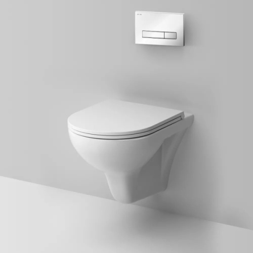 Унитаз с инсталляцией Am.Pm Gem IS302 с сиденьем микролифт и клавишей, с инсталляцией - фото 2