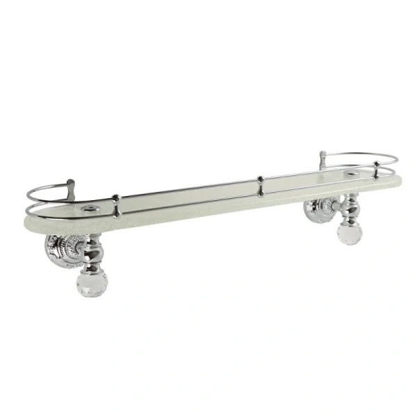 Полочка для ванной Migliore Cristalia бронза - фото 3