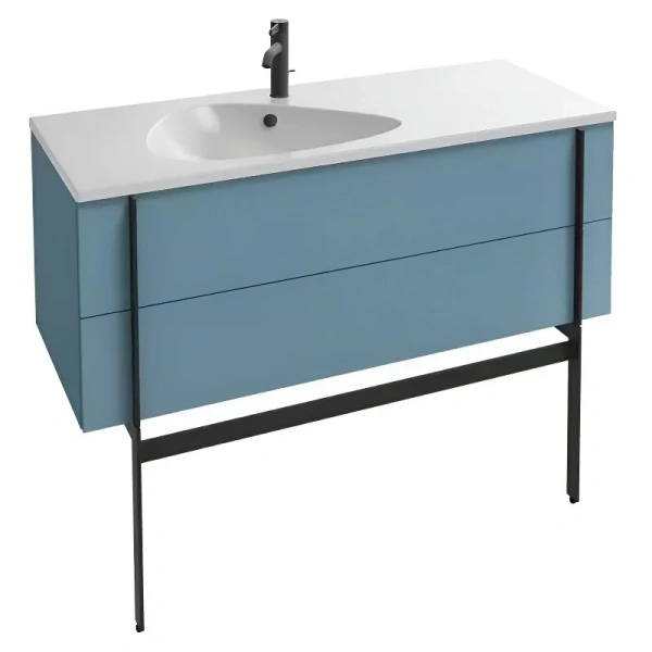 Тумба с раковиной Jacob Delafon Nouvelle Vague EB3035 120 см с ящиками