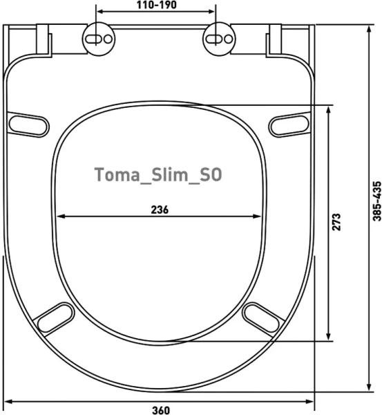 Унитаз с инсталляцией BERGES Okus кнопка черная, с инсталляцией index_3 - фото 11