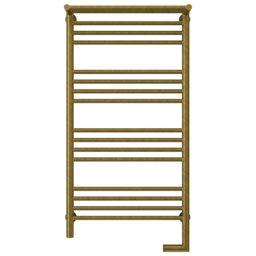 Полотенцесушитель электрический правый, с полкой цвет состаренная бронза Сунержа Богема 2.0 1000х500, по запросу - фото 2