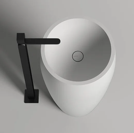 Раковина напольная Salini Armonia 03 белый матовый - фото 3