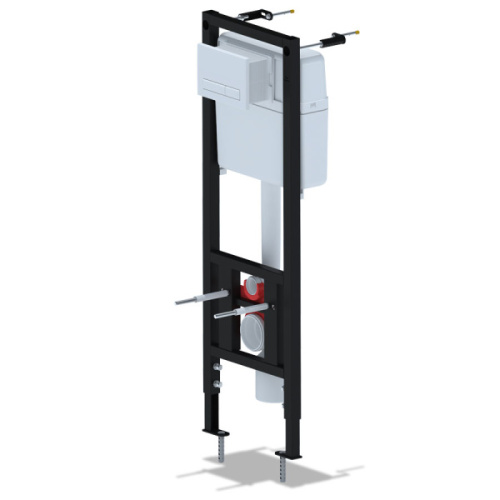 Инсталляция для унитаза АНИ Пласт с белой клавишей - фото 2