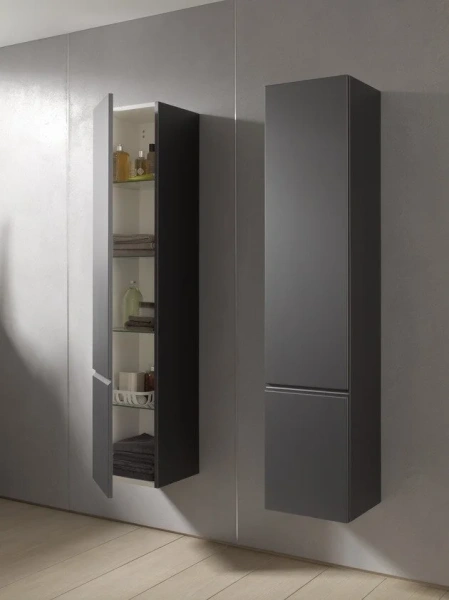 Шкаф-пенал подвесной Laufen Pro S 35 см цвет венге, петли справа, по запросу - фото 2