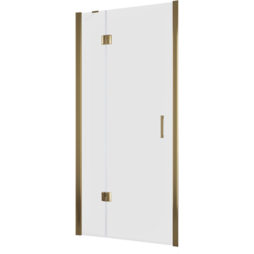 Душевая дверь профиль бронза стекло сатин Vegas-glass - фото 1