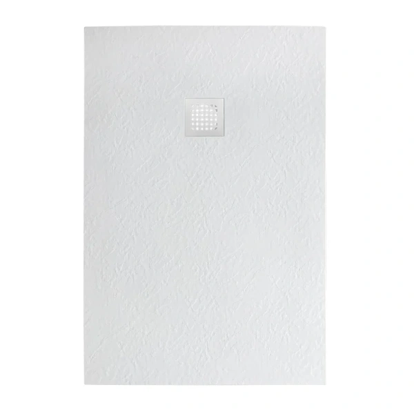 Душевой поддон BelBagno Uno 120х80 см белый, накладка белая матовая - фото 4