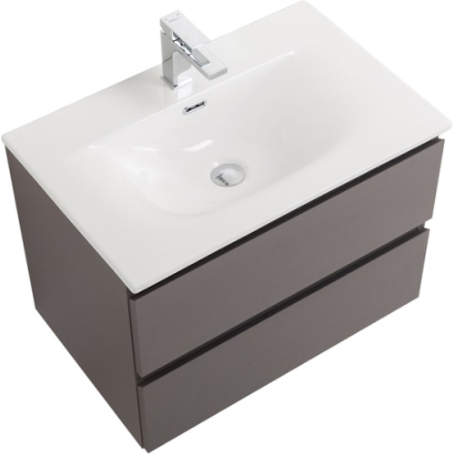 Тумба под раковину подвесная BelBagno Kraft 70 см rovere galifax bianco - фото 4