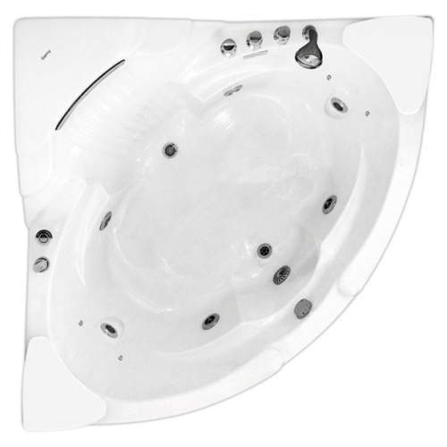 Акриловая ванна пристенная Gemy, белые - фото 3