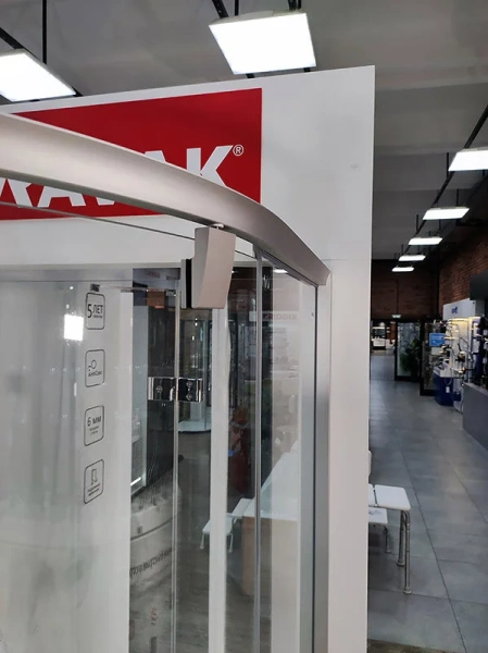 Душевой уголок, профиль сатин, петли сатин, стекло прозрачное, Ravak Pivot PSKK3-100 376AAU00Z1 index_2 - фото 5