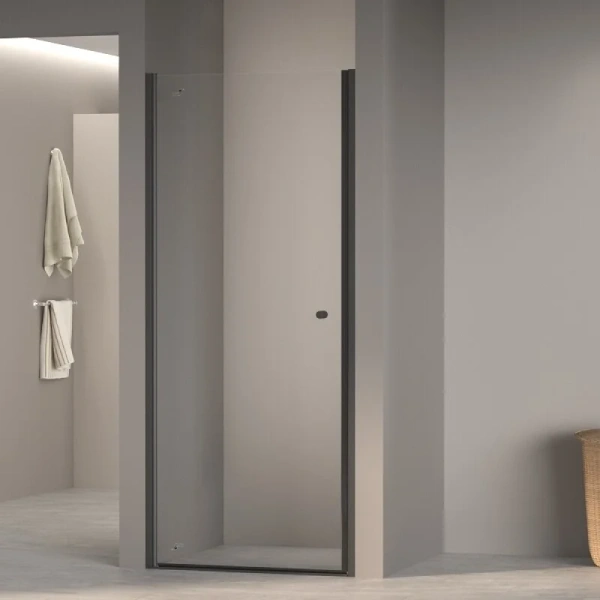 Душевая дверь в нишу RGW Dolphin TN-03-B 80 см профиль черный, стекло прозрачное, 80 см - фото 3