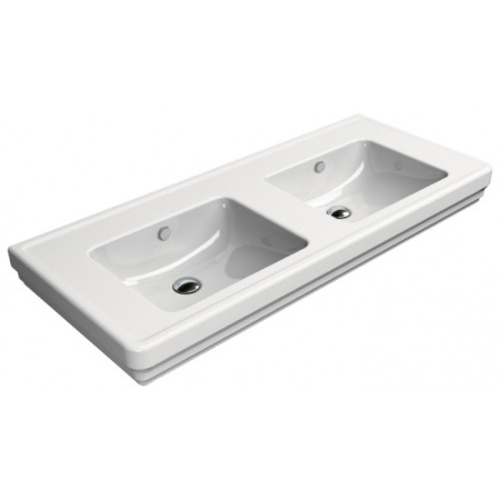 Раковина двойная с переливом GSI Classic 8725 - фото 1