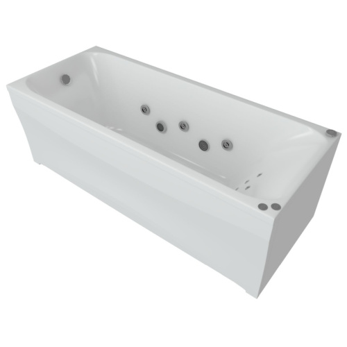 Ванна акриловая Акватек Альфа 170x70 см с гидромассажем, акриловые - фото 2