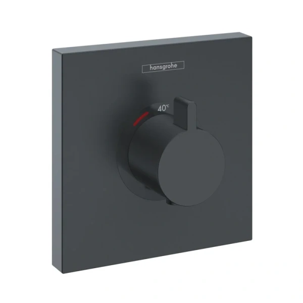 Смеситель для душа Hansgrohe ShowerSelect Highflow черный матовый - фото 1