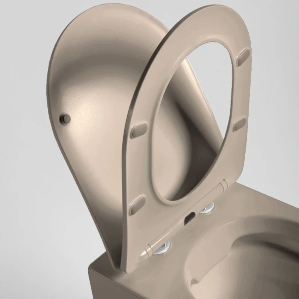 Унитаз подвесной Vincea Globo капучино матовый, цветные - фото 6