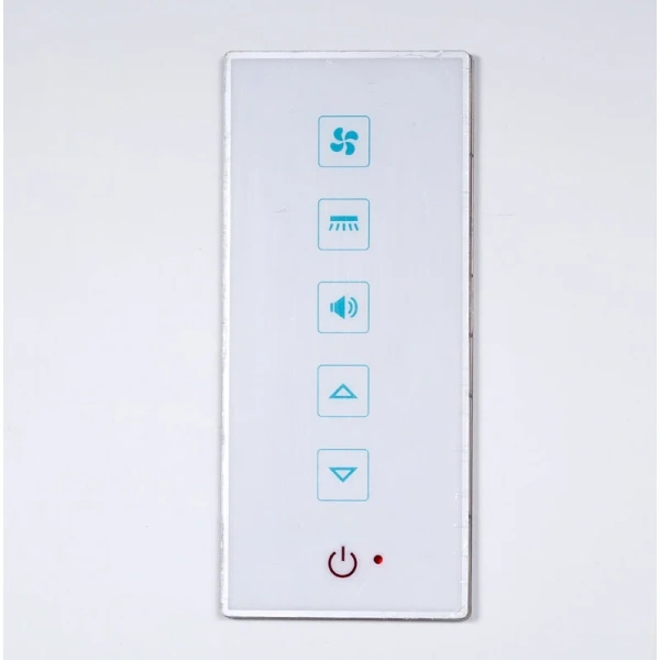 Душевая кабина Deto EM 100x100 см с освещением, с раздвижными дверьми - фото 6