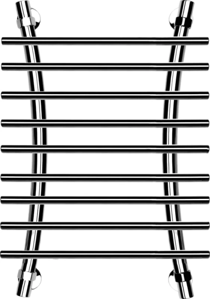 Полотенцесушитель водяной Ника Bamboo 80x40 см хром - фото 1