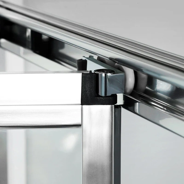 Душевой уголок WasserKRAFT Weser 90х90 см профиль хром, складные - фото 7