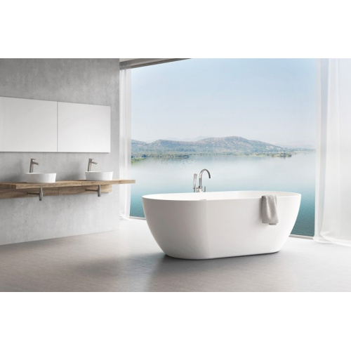 Ванна акриловая Ravak Freedom O 169х80 см отдельностоящая, овальные - фото 5