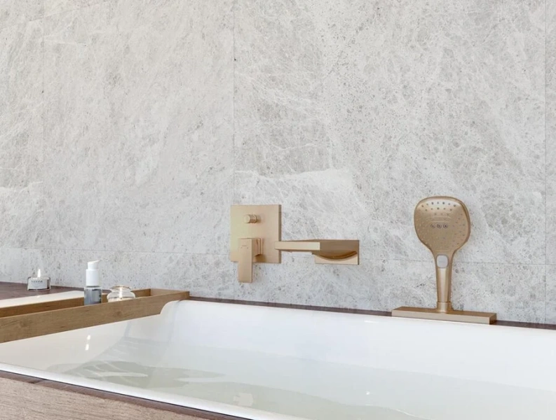 Смеситель для душа Hansgrohe Metropol шлифованная бронза - фото 3