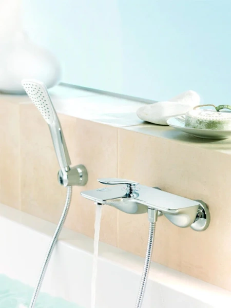 Смеситель для ванны Kludi Balance хром, современные, hi-tech - фото 3