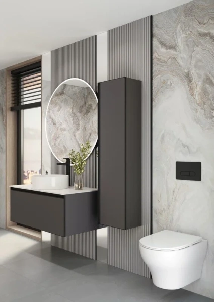 Унитаз подвесной Boheme Fiore белый глянцевый, в наличии - фото 9