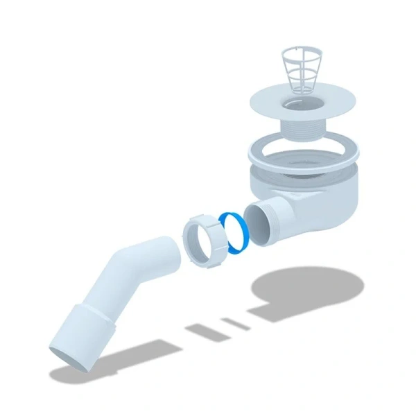 Сифон для поддона RGW E351C-01 графит - фото 3