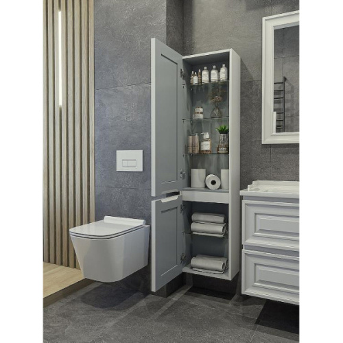 Тумба под раковину подвесная Caprigo Ponza-A 100 см Bianco - фото 4