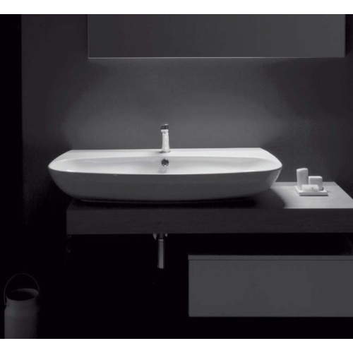 Раковина, цвет белый, Simas Vignoni VI 11 BI, подвесные, накладные (на столешницу) - фото 2